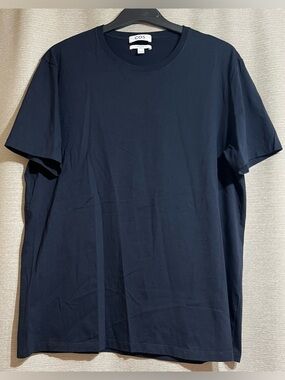 COS Regular Fit Navy Blue Crewneck T-Shirt - Size XL Basics Minimalist